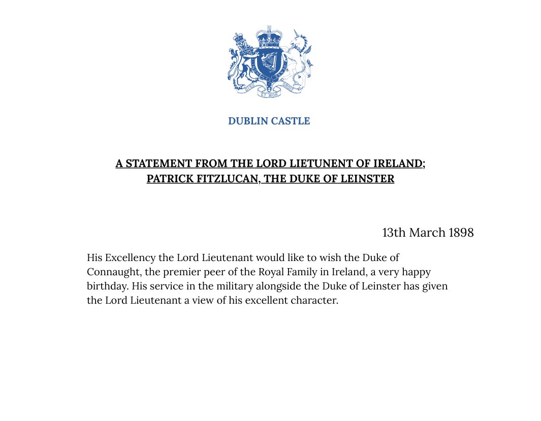 lordvonmed's tweet photo. On the occasion of the Duke of Connaught's birthday. https://t.co/hRydGb0Ft6