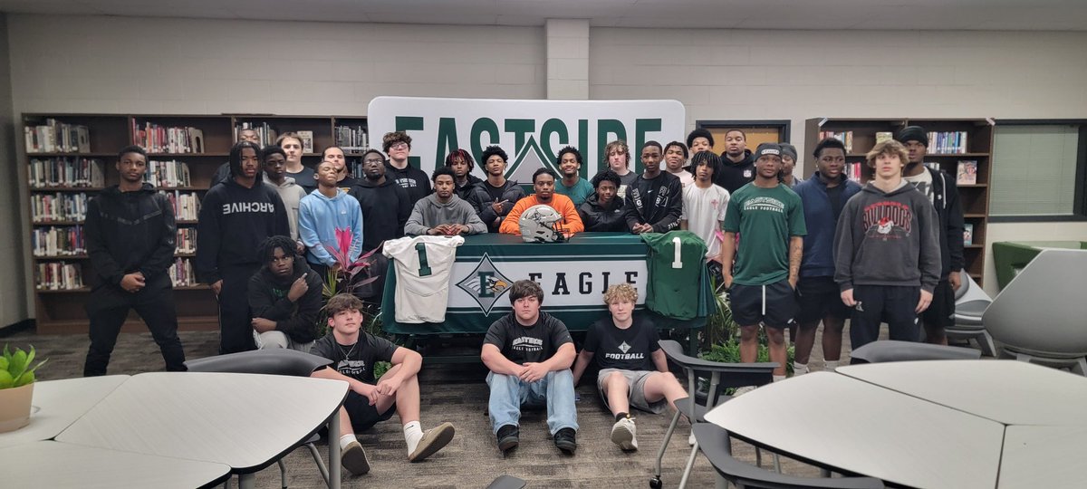 EastsideFB's tweet photo. Congrats to Tyler Solomon on signing with Anderson University!!!
#OurStandard https://t.co/YHWWyMkKCO