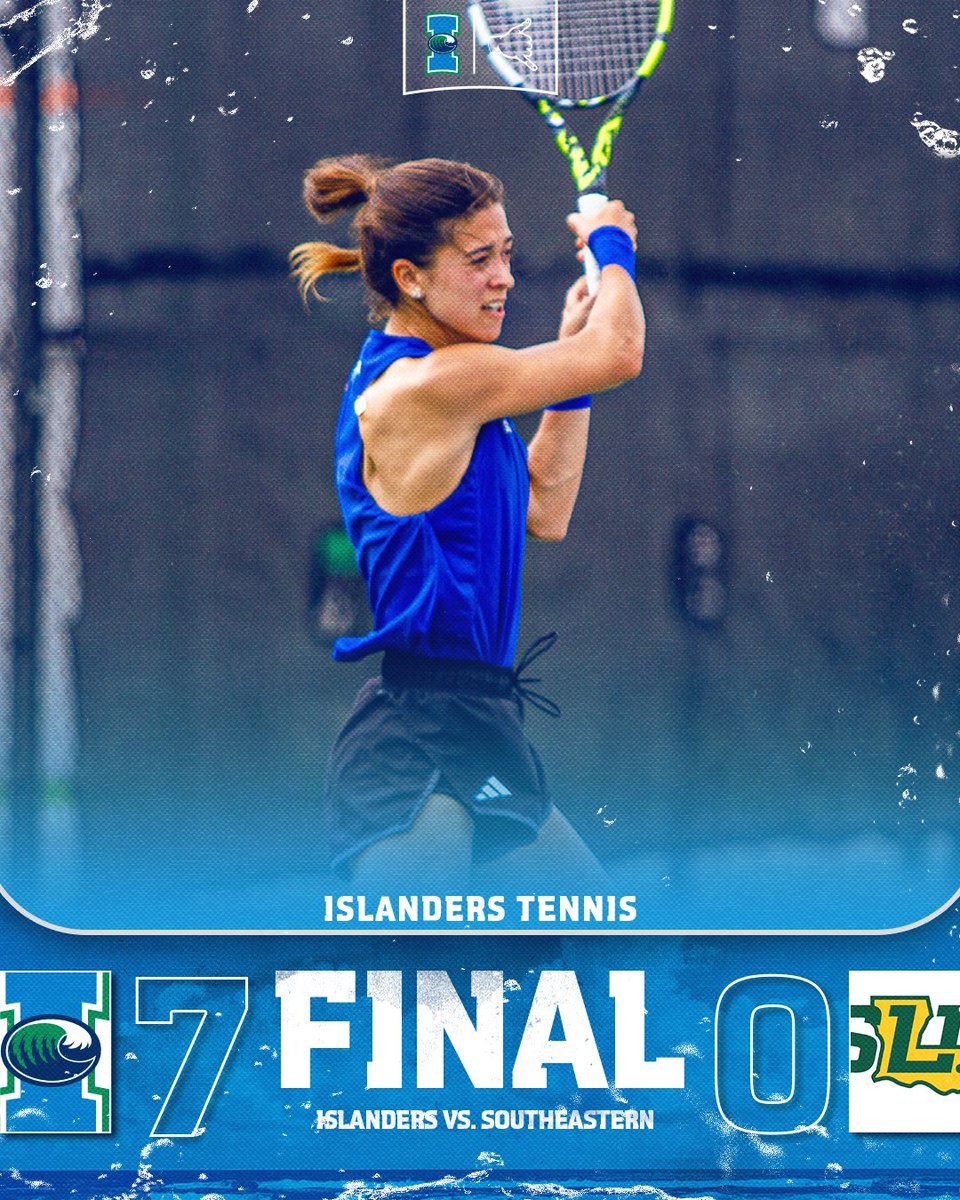 IslandersTennis's tweet photo. Conference win on the road!!

These road warriors defeat Southeastern in a clean 7-0 victory and improve to 12-2 (2-1 SLC) on the year!!

#ShakasUp https://t.co/ygoNV2BLeO