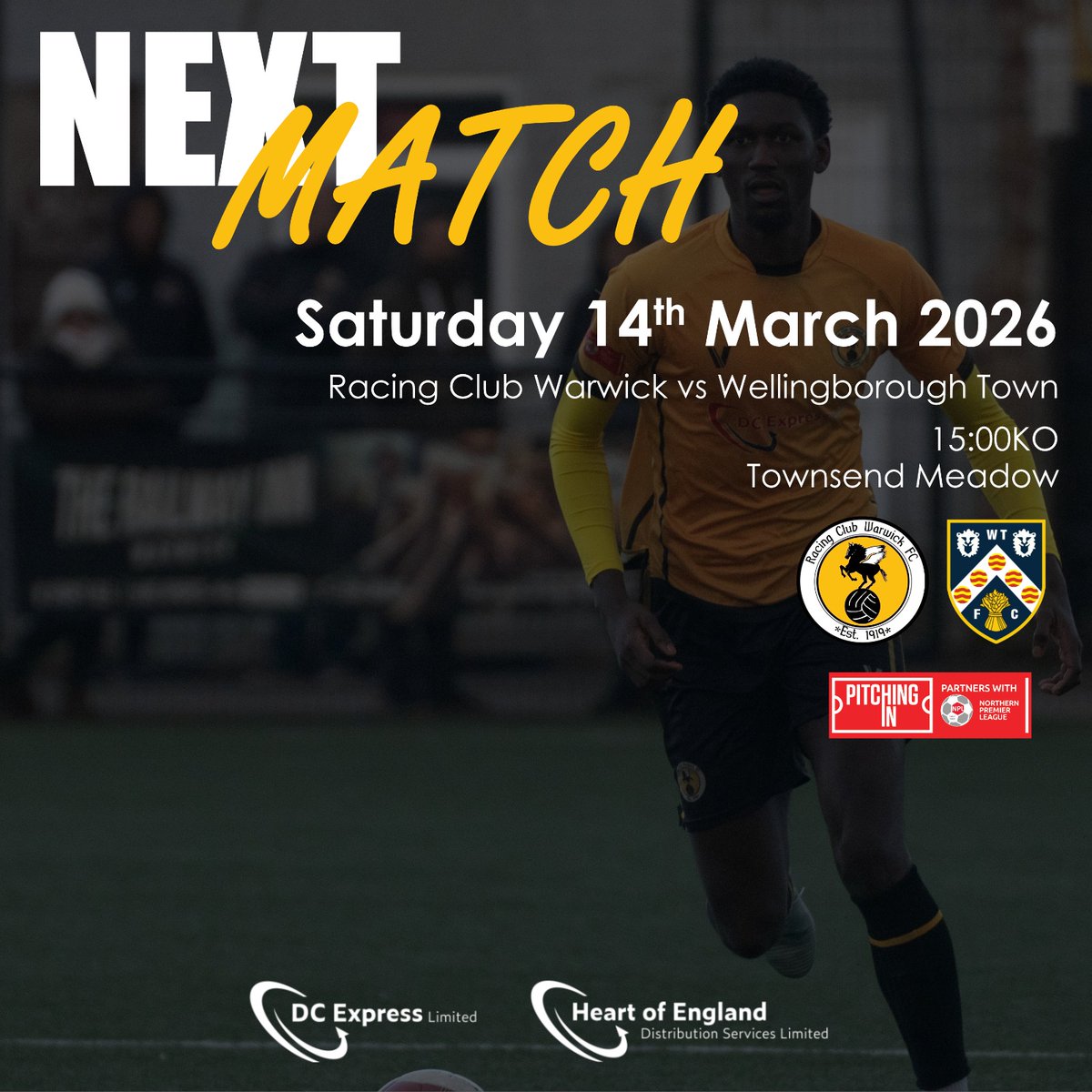 Racing Club Warwick FC tweet media