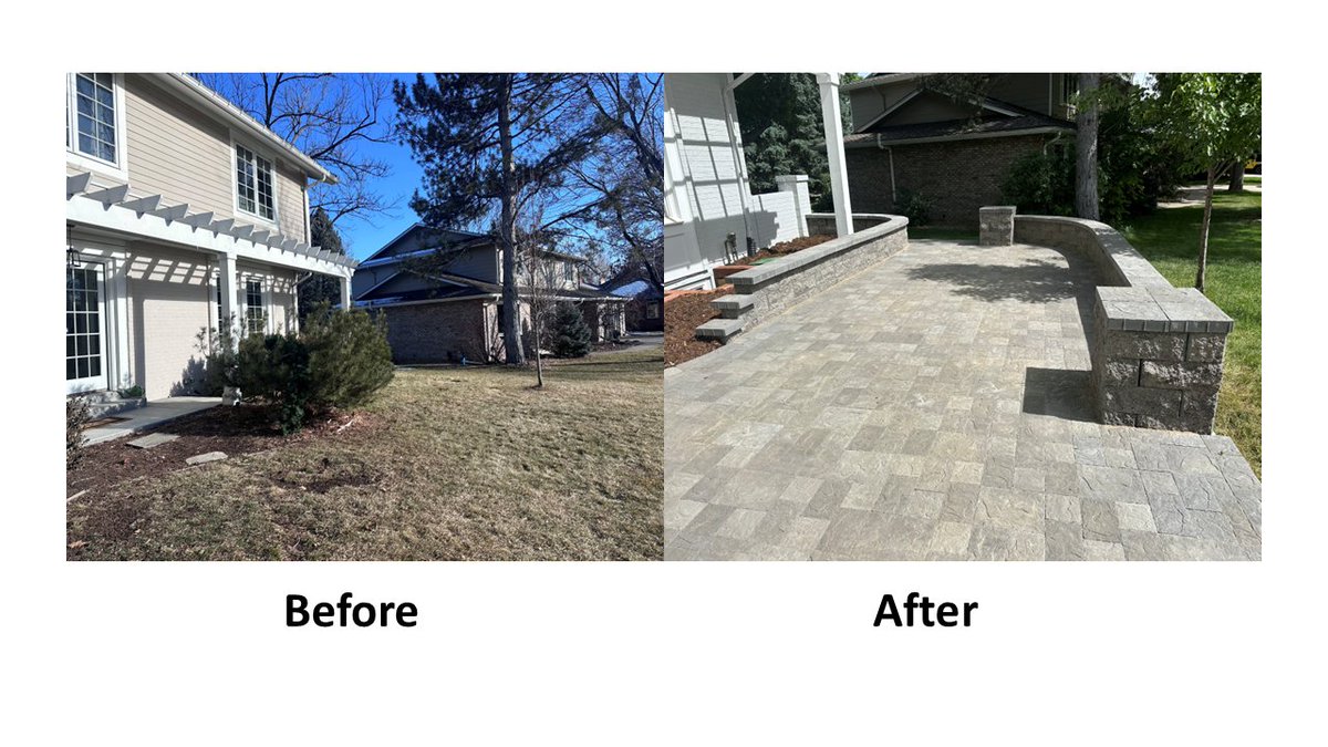 outsidedreams's tweet photo. This space went from underused to unforgettable! A transformation that adds beauty, function, and value to the home.
#landscapingdesign
#curbappeal
https://t.co/eU0qGfs8ZZ https://t.co/UHQPiJAnYO