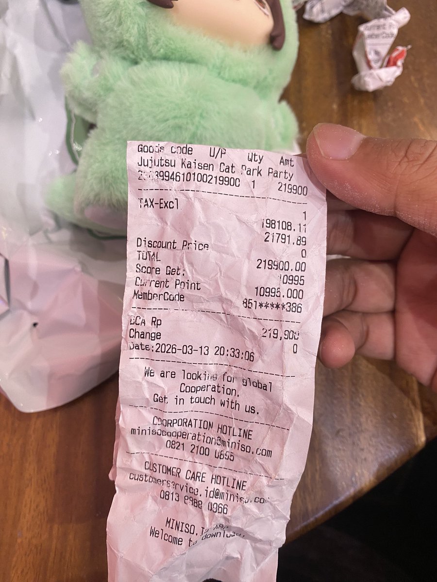 Want to sell WTS or want to trade WTT to Gojo. 

Beli 220k jual rugi 180k aja. Plis bantuin ges🥲🙏🏼

#wts #wtt #jjk #jjkdoll #jujutsukaisen