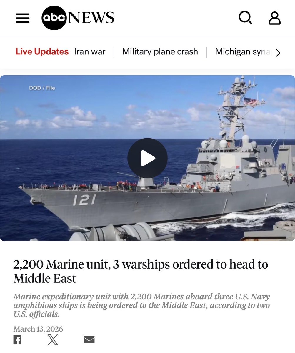 Worth mentioning that sending in a Marine Expeditionary force was the opening deployment of the Vietnam War.