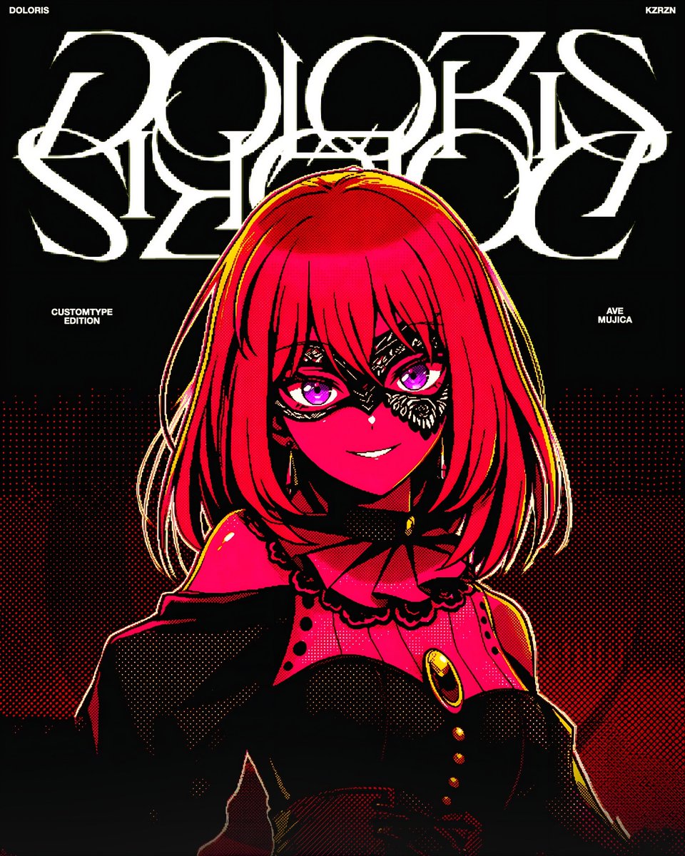 KazuraZen's tweet photo. Doloris

#BanGDream 
#AveMujica  
#CustomType https://t.co/LLBAieclli