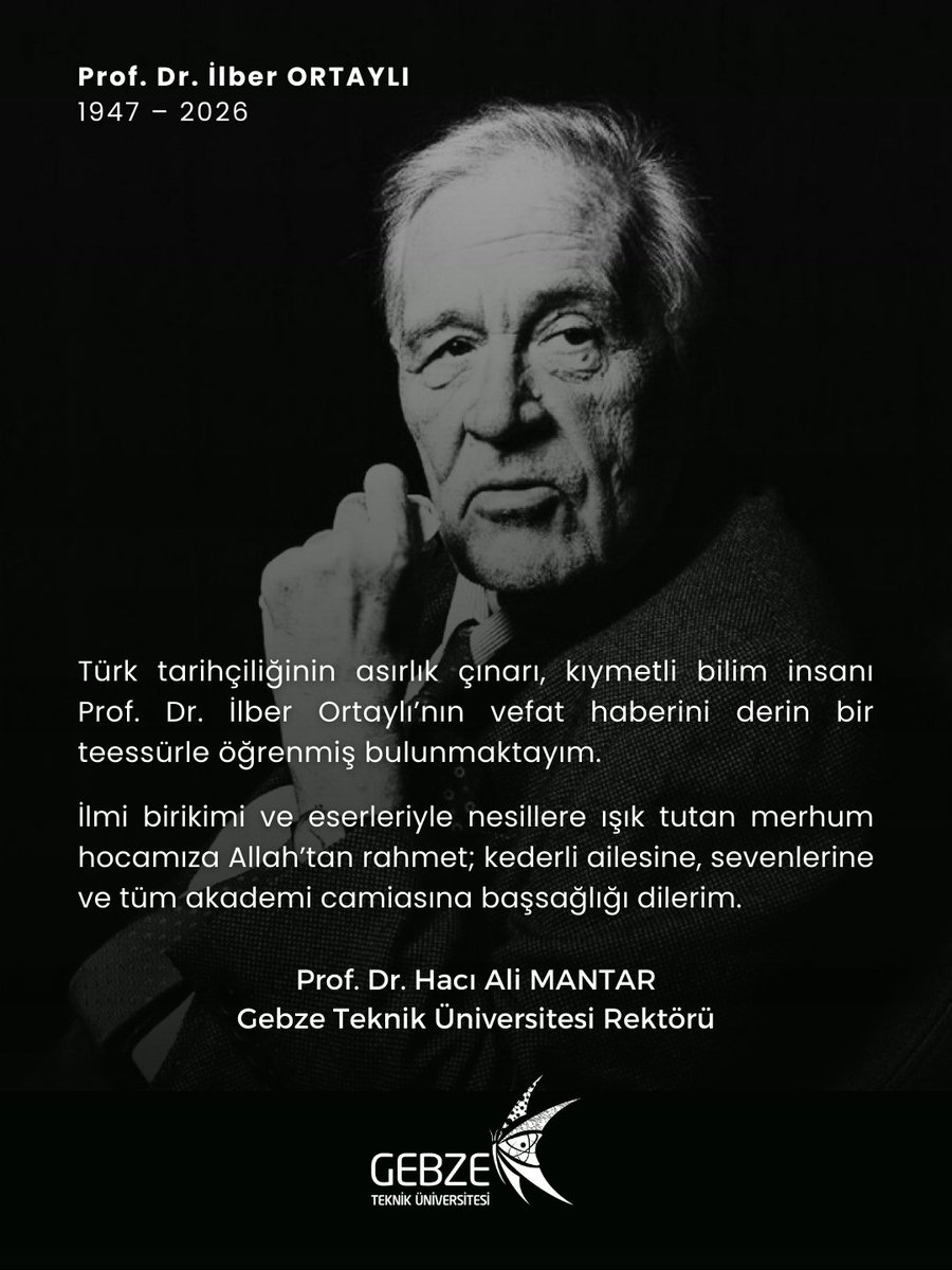 Prof. Dr. Hacı Ali MANTAR tweet media