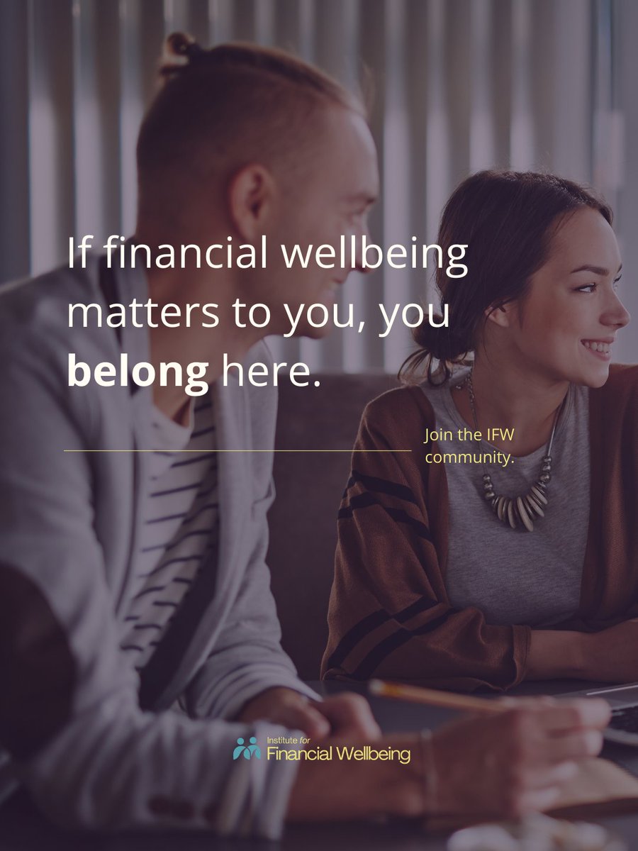 IFW (Institute for Financial Wellbeing) tweet media