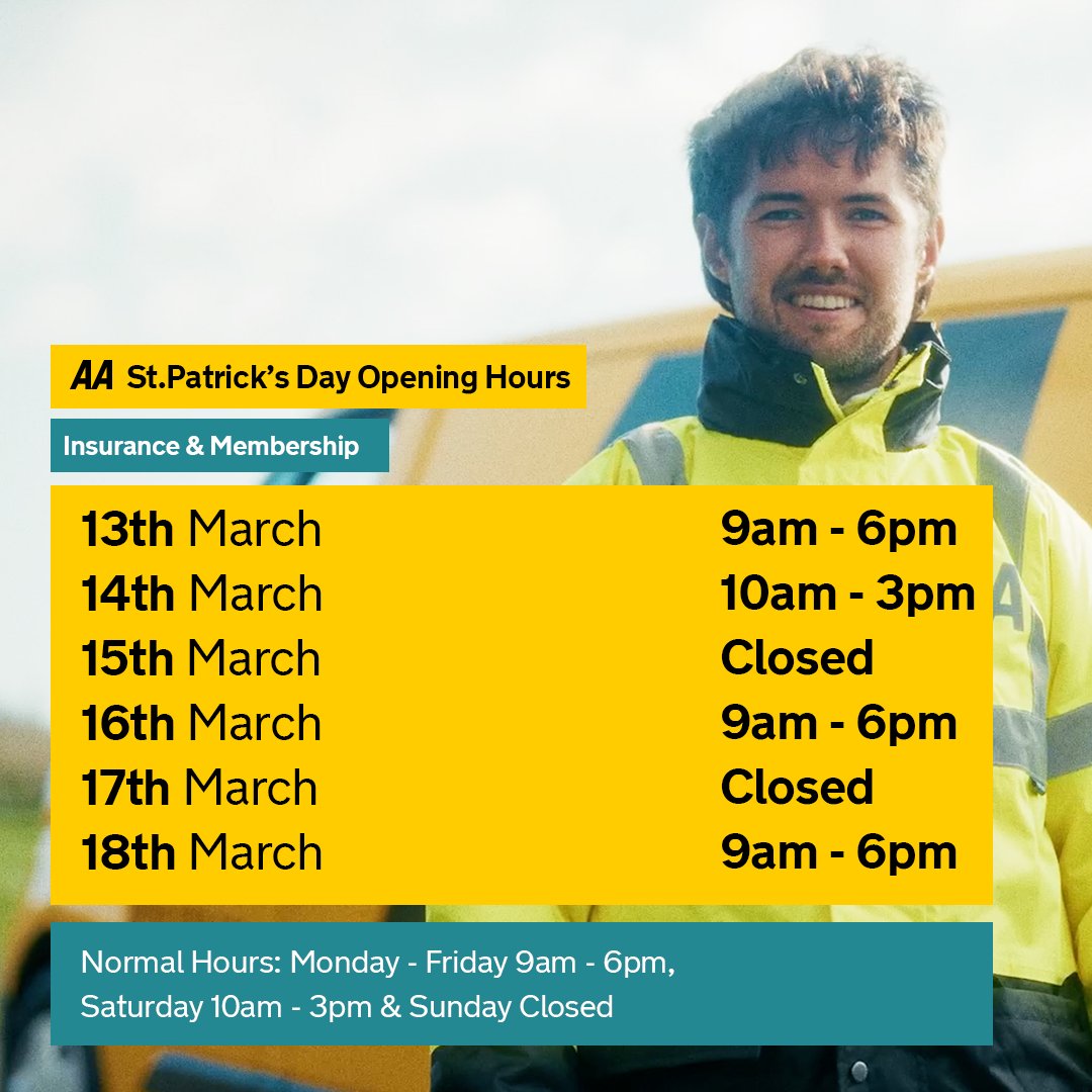 The AA Ireland tweet media