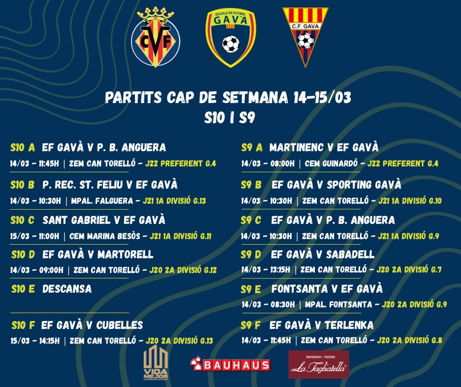 Escola Futbol Gavà tweet media