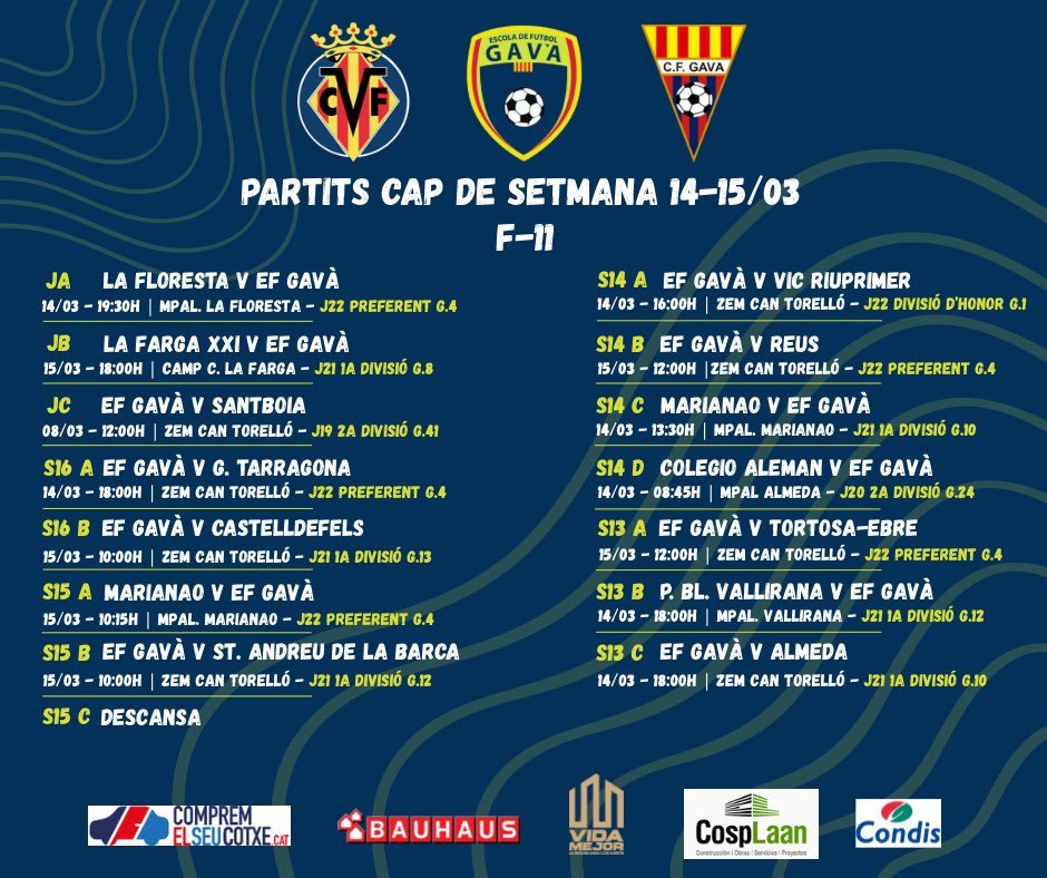 Escola Futbol Gavà tweet media