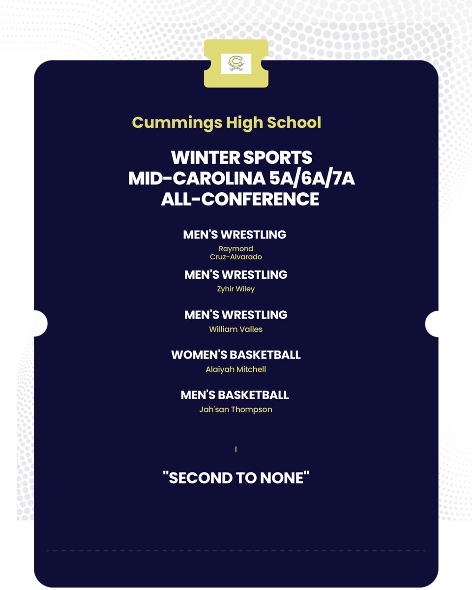 🏆 Congratulations to Our Winter All-Conference Athletes! 🏆