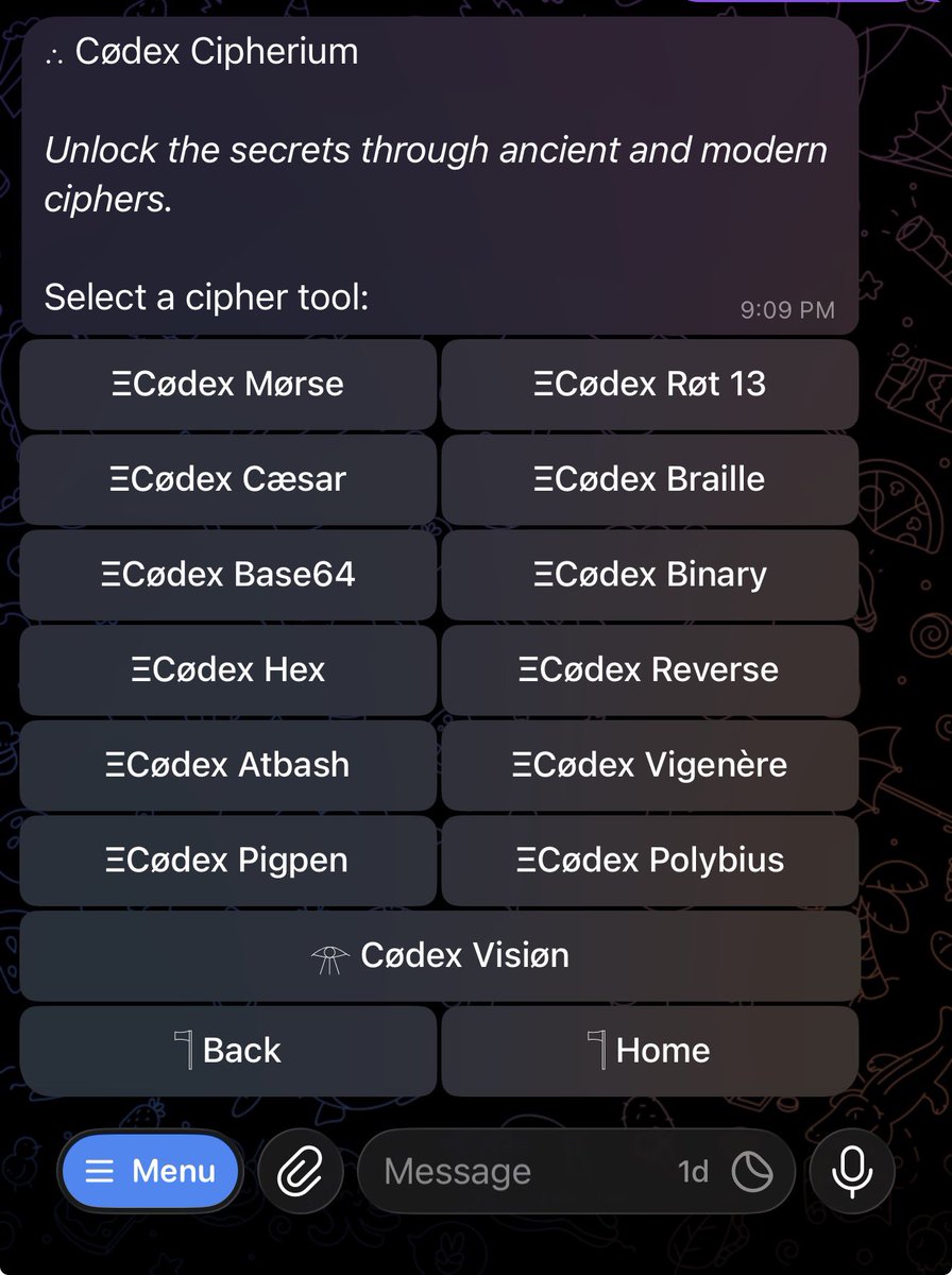 CodexArcanum's tweet photo. @BinancePoland If you're reading this, you've probably checked the price of
#BTC
20 times
alrea dy to day.
Decoding By #CodexArcanum Cipherium Tools https://t.co/sam8AZeb2W