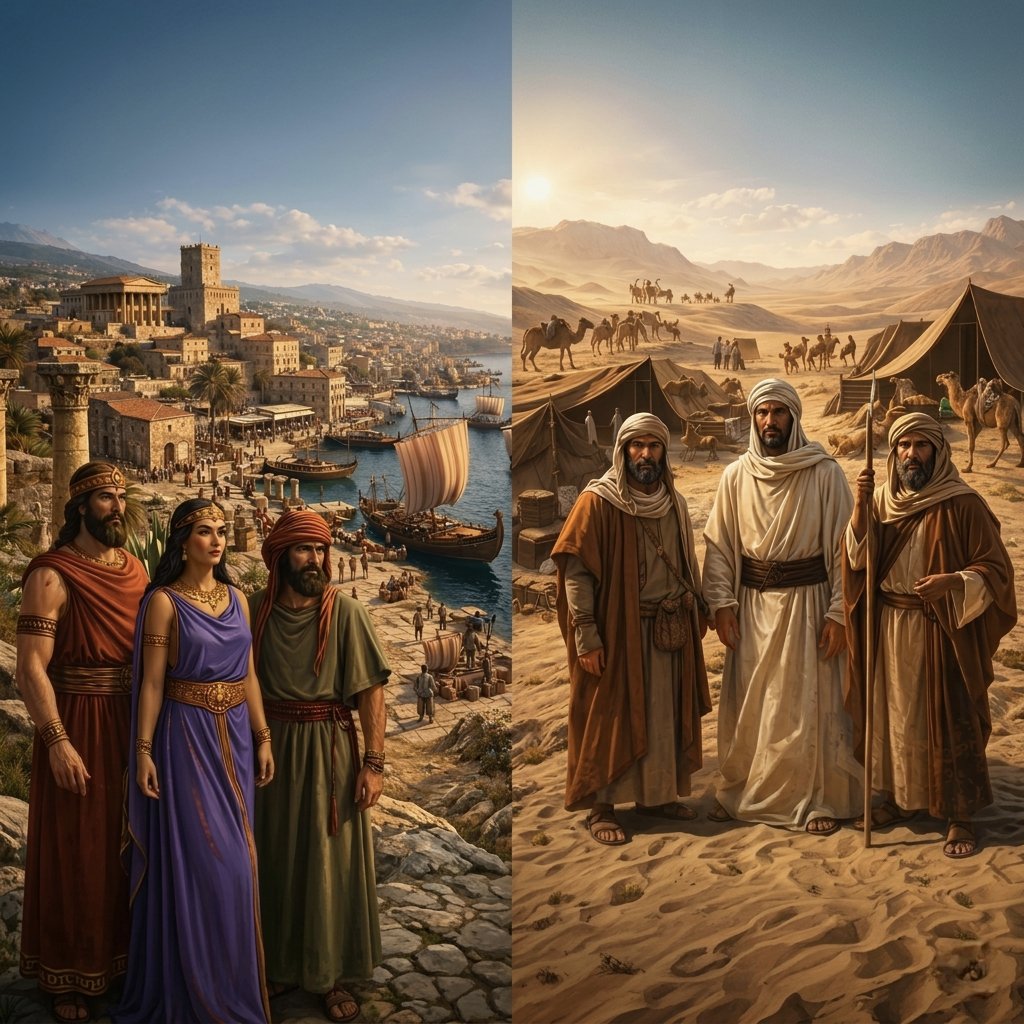 يلّي عم يقولوا إنّو الكنعانيين والفينيقيين هني عرب، خلّونا أول شي نسأل سؤال بسيط: بتعرفوا أصلًا شو معنات كلمة "عرب"؟ وايمتى انذكرت لأول مرّة بالتاريخ؟ لقراءة المزيد...

facebook.com/share/p/18HF1E…

#جبل_لبنان_الفينيقي #لبنان_مش_عربي #لبنان_فينيقي #حركة_جبل_لبنان_الفينيقي