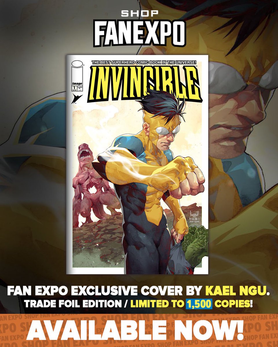 ShopFanExpo's tweet photo. Hey FAN EXPO Friends! The time has come and Preorders are live! Make sure to add these to your collection before they are gone!

Click the link:
https://t.co/sKL1KpuIgq
.
.
.
.
#ShopFanExpo #Invincible #Exclusive #KaelNgu #onepunchman #homage @KaelNgu https://t.co/GPb2rttpJK