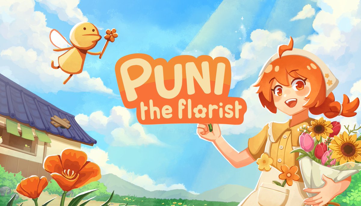 Puni the Florist 💐 | Demo OUT NOW! tweet media