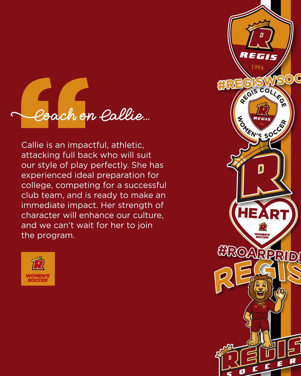 Regis Women's Soccer tweet media