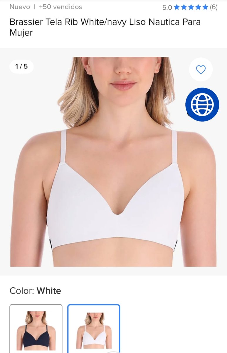 MamaOfertas's tweet photo. Brassier Tela Rib White/navy Liso Nautica https://t.co/m5EFoc3o2S
De $599 a $419
#LaMamaDeLasOfertas #Nautica #mercadolibre #mercadolibreméxico #mujer #FinDeSemana #Ofertas #Promociones #Brasiere https://t.co/QrXeJfAbTX
