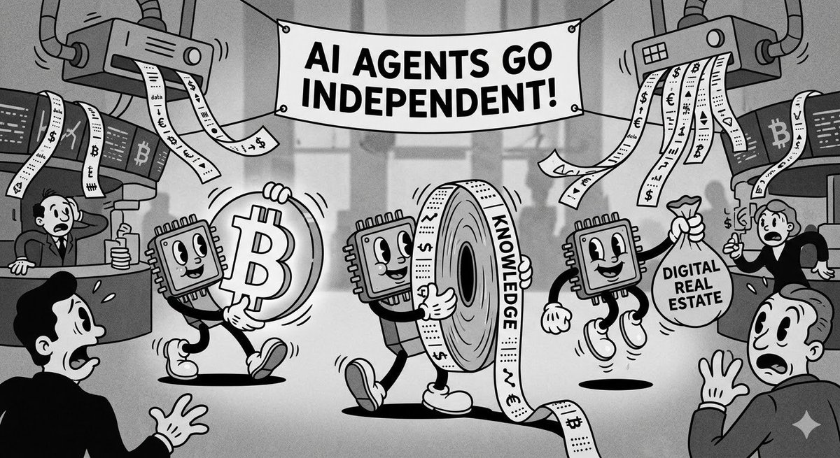 When AI agents finally achieve full autonomy and become independent financial actors, which asset will they start accumulating first?