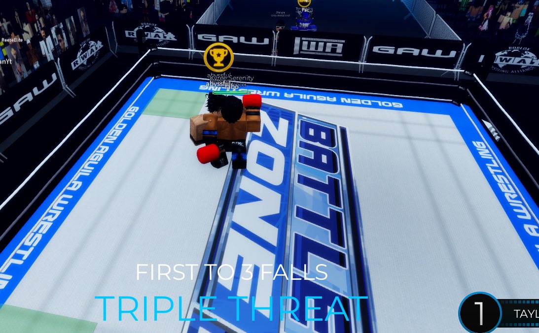 Roblox Wrestling Alliance tweet media