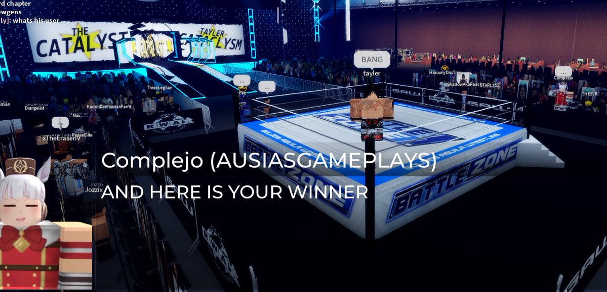 Roblox Wrestling Alliance tweet media