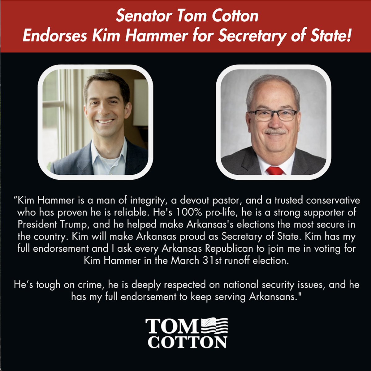 Tom Cotton tweet media