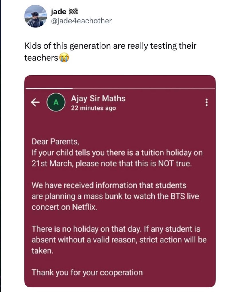 Lmaooo local Indian page with 1.3M followers posted this😭