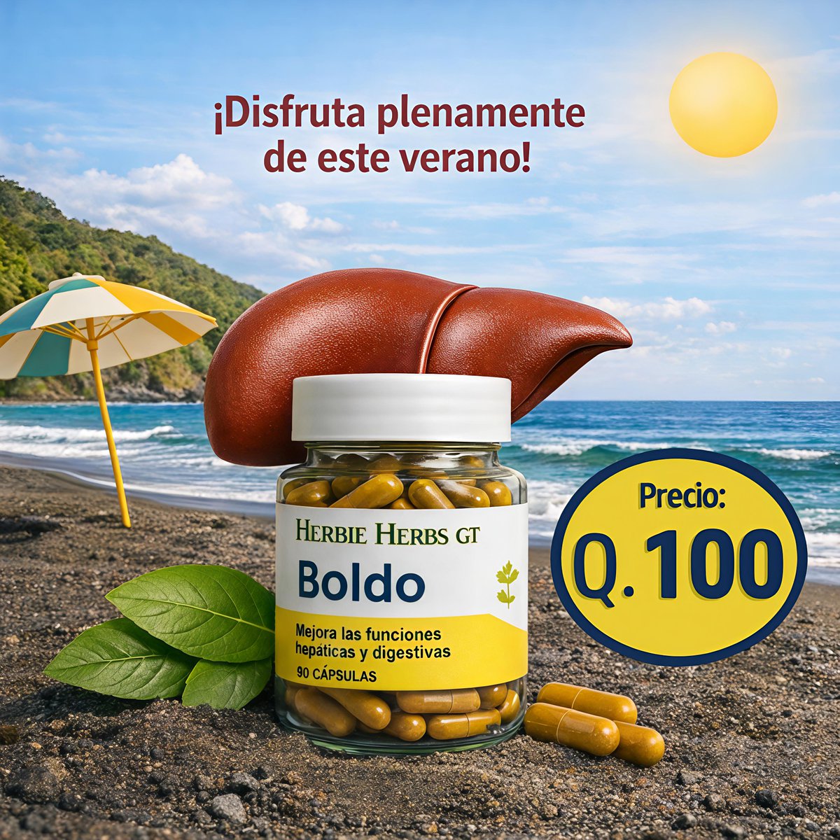 HerbieHerbsgt's tweet photo. ☀️🌊 ¡Sumérgete en la ola de ofertas este verano con @HerbieHerbsgt! 🌿🏷️

- Haz tus pedidos por https://t.co/Utz1QiNVwa o al +50241733685 🤳
- Envío según el área, pagas el total al recibir 🛵

*(ofertas válidas hasta el 30 de abril de 2026) https://t.co/vgRwupGsoJ