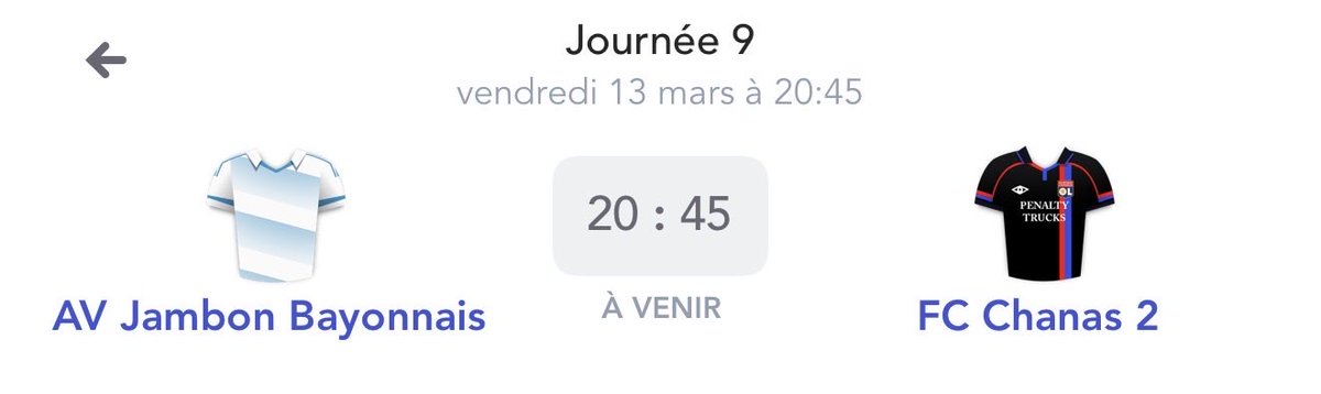 FC Chanas Réserve tweet media