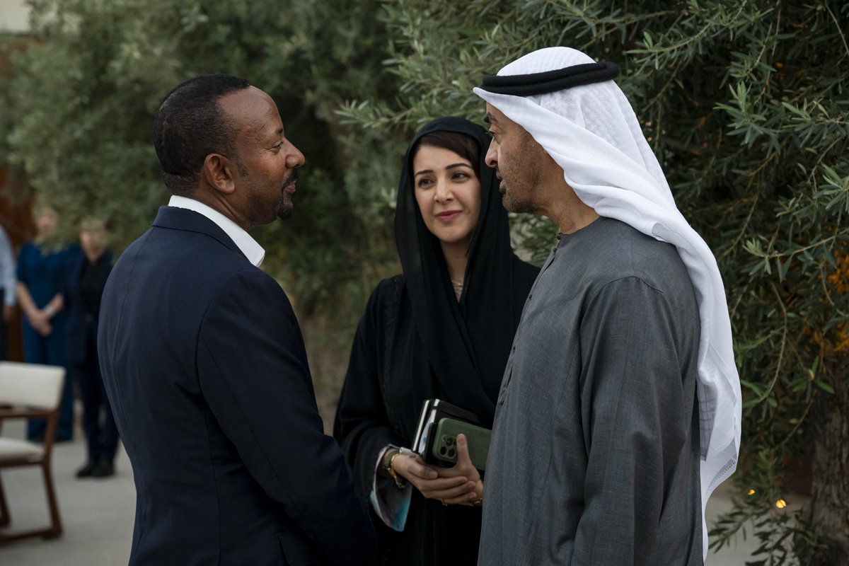 Mohammad_ae's tweet photo. رئيس الدولة ورئيس وزراء إثيوبيا يبحثان علاقات التعاون والتطورات الإقليمية https://t.co/dHLaZvI7Ia