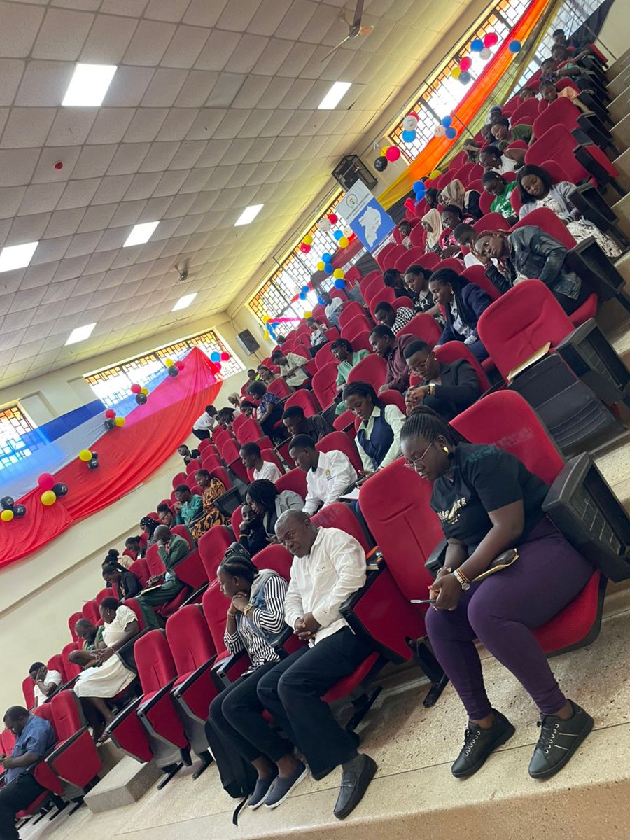 FrenchClubMUBS's tweet photo. Students showed up in numbers to celebrate language, culture, and opportunity. 

#Francophonie2026 #FrenchClub #MUBS #ACFUO #APFO https://t.co/MrwJQ0L2pM