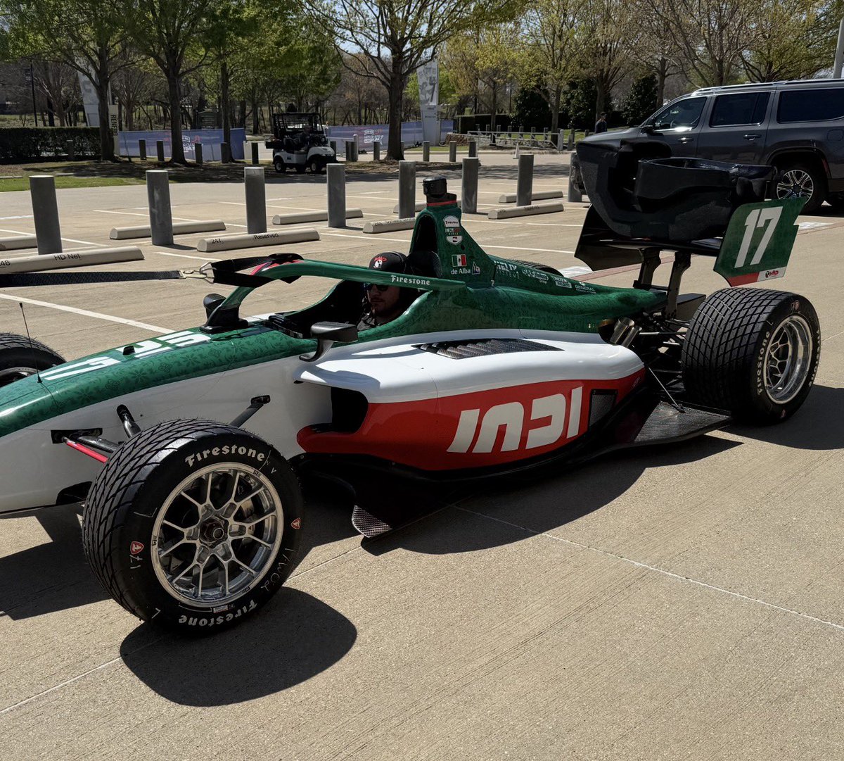 Indynxt Rear Wing Indy NXT cars headed to pit road. Practice 3p ET on FS2. @IndyCarOnFOX