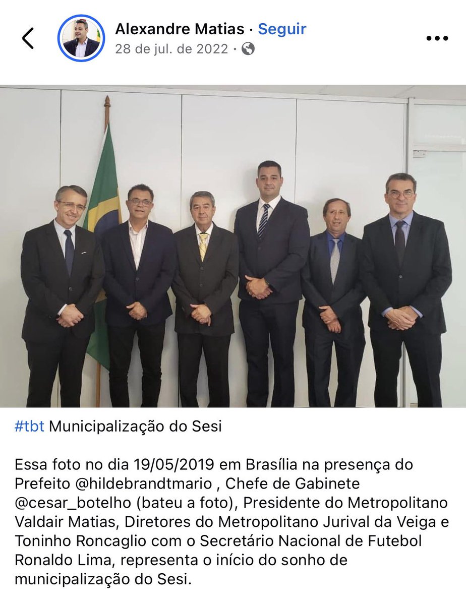 Ainda bem que o futebol de Blumenau não nasceu em 2025 hehehehe