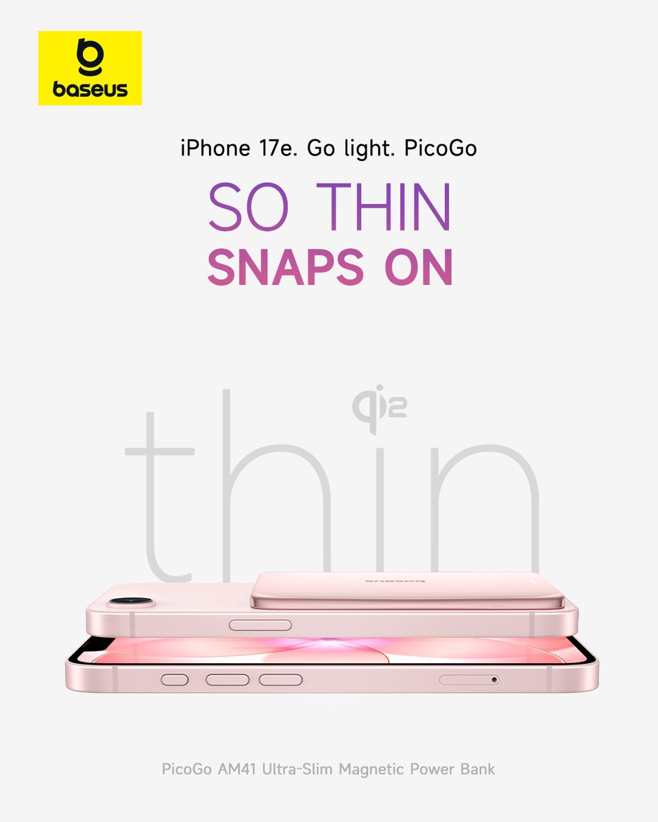 Baseus Global tweet media