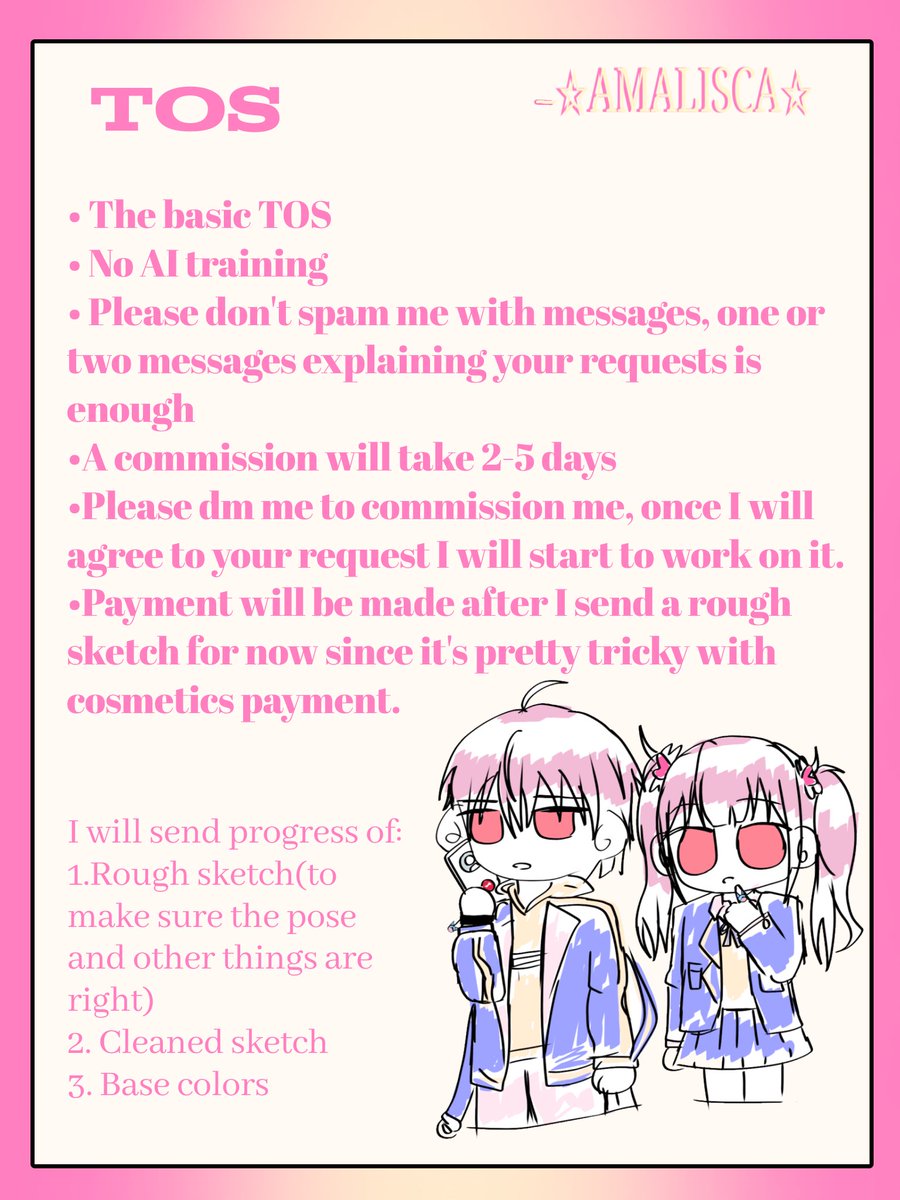 ☆AMALISCA☆comms open tweet media