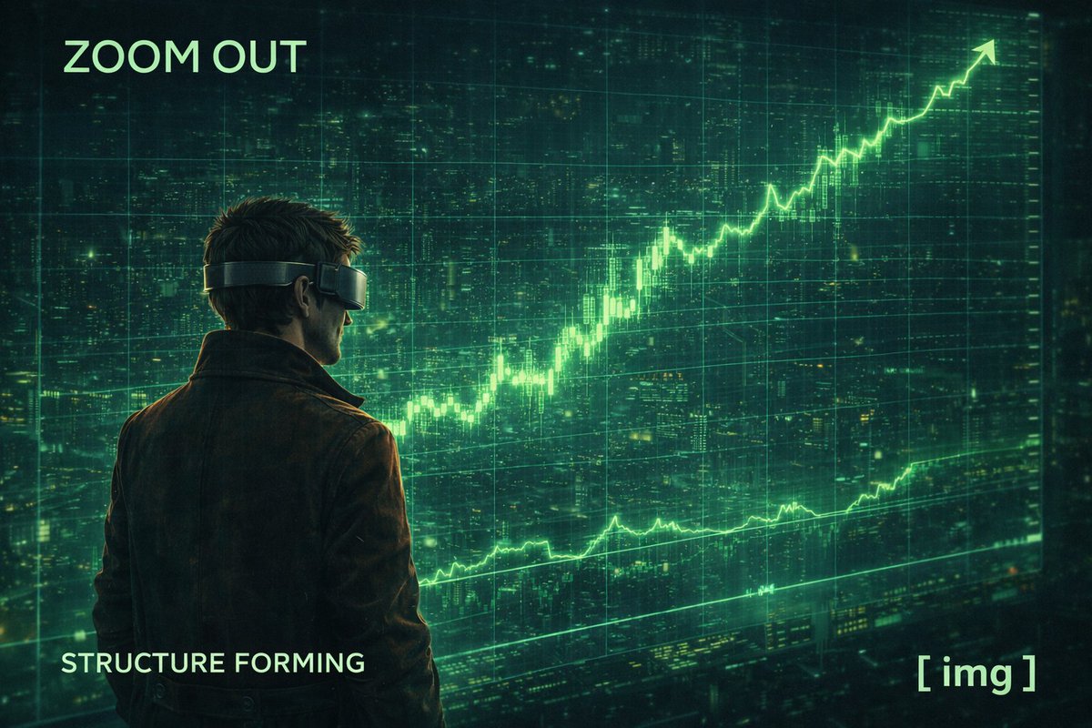 imgprotocol's tweet photo. Something interesting is happening on the $IMG chart.

Zoom out for a second.

After volatility…
after sellers rotated out…
after the market tested the structure…

$IMG is right back around the $1M market cap level.

That’s not random.

That’s how strong charts behave when supply gets absorbed.

And while the market was doing that…

The protocol quietly burned 978,000 IMG last night.

Nearly a million tokens removed from supply.

At the same time the system keeps doing exactly what it was designed to do:

• volume generates rewards
• rewards attract holders
• holders strengthen liquidity
• activity triggers burns

A flywheel.

And the interesting part?

It’s already turning.

The people watching closely right now will understand something most don’t:

The structure is forming before the next expansion.

Zoom out.

You’ll see it.

[ img ] ♾️