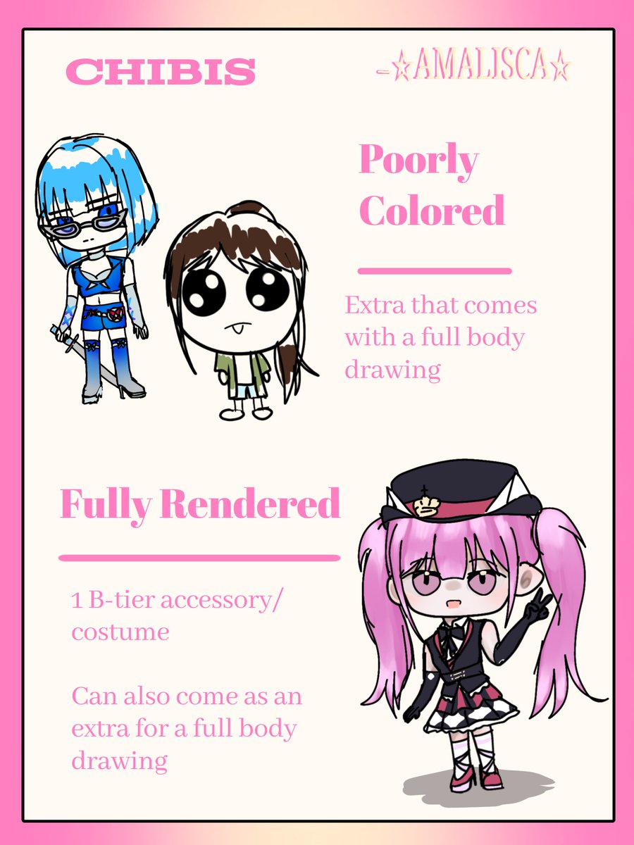 ☆AMALISCA☆comms open tweet media