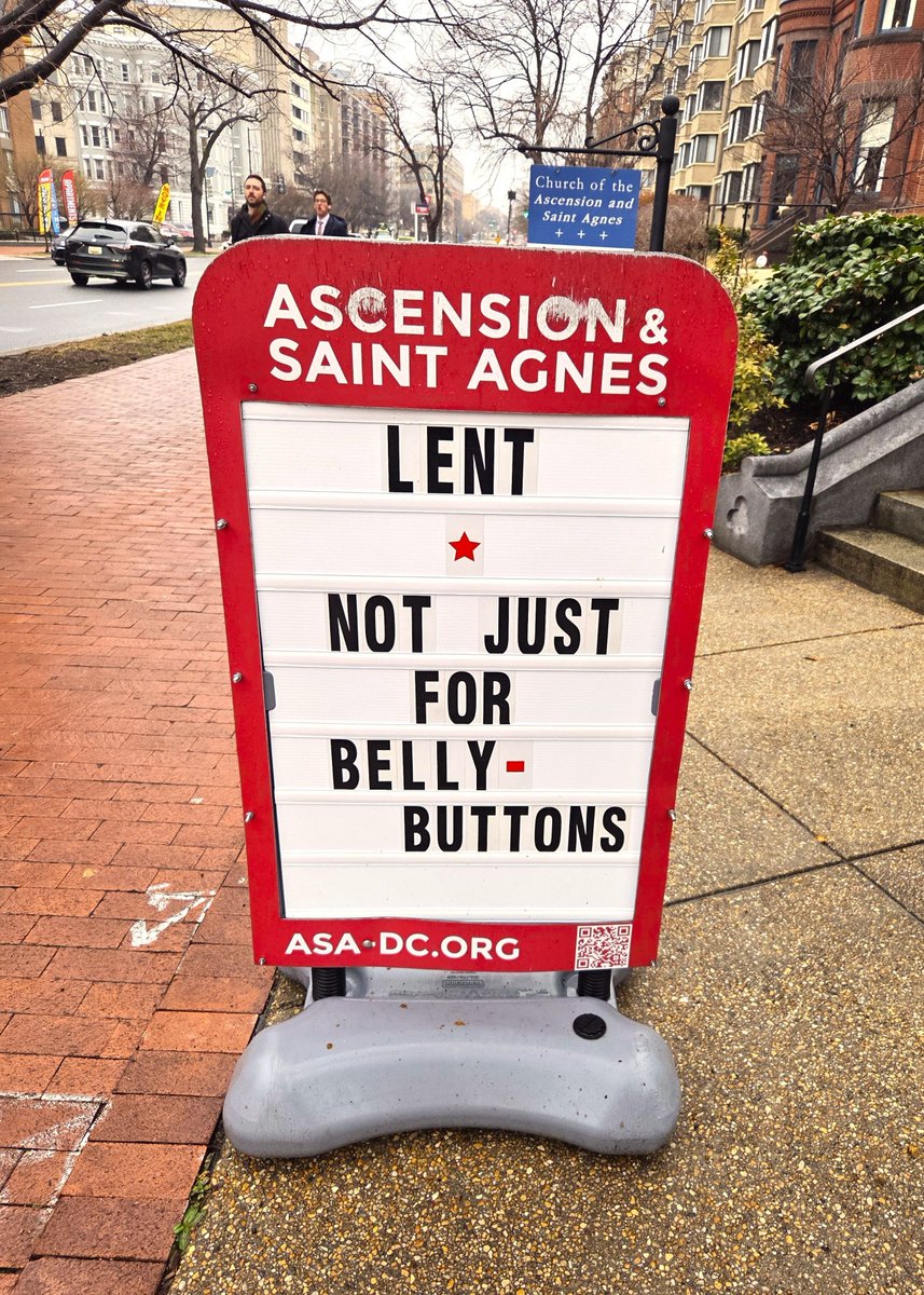 What are you giving up for Lent? 👀

Join us on a Sunday (8 AM and 10:30 AM) and for Holy Week (see the schedule at asa-dc.org)