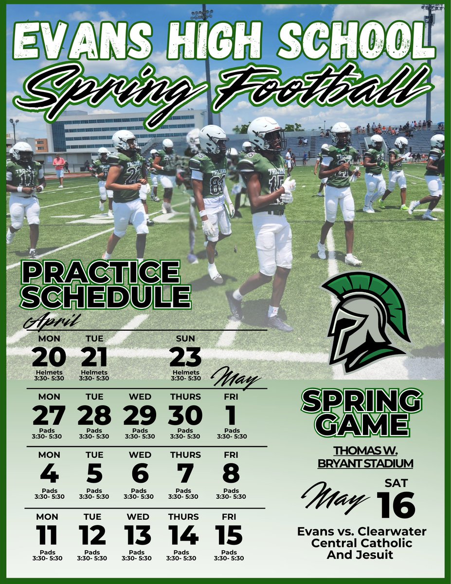 EHigh Trojans Football tweet media