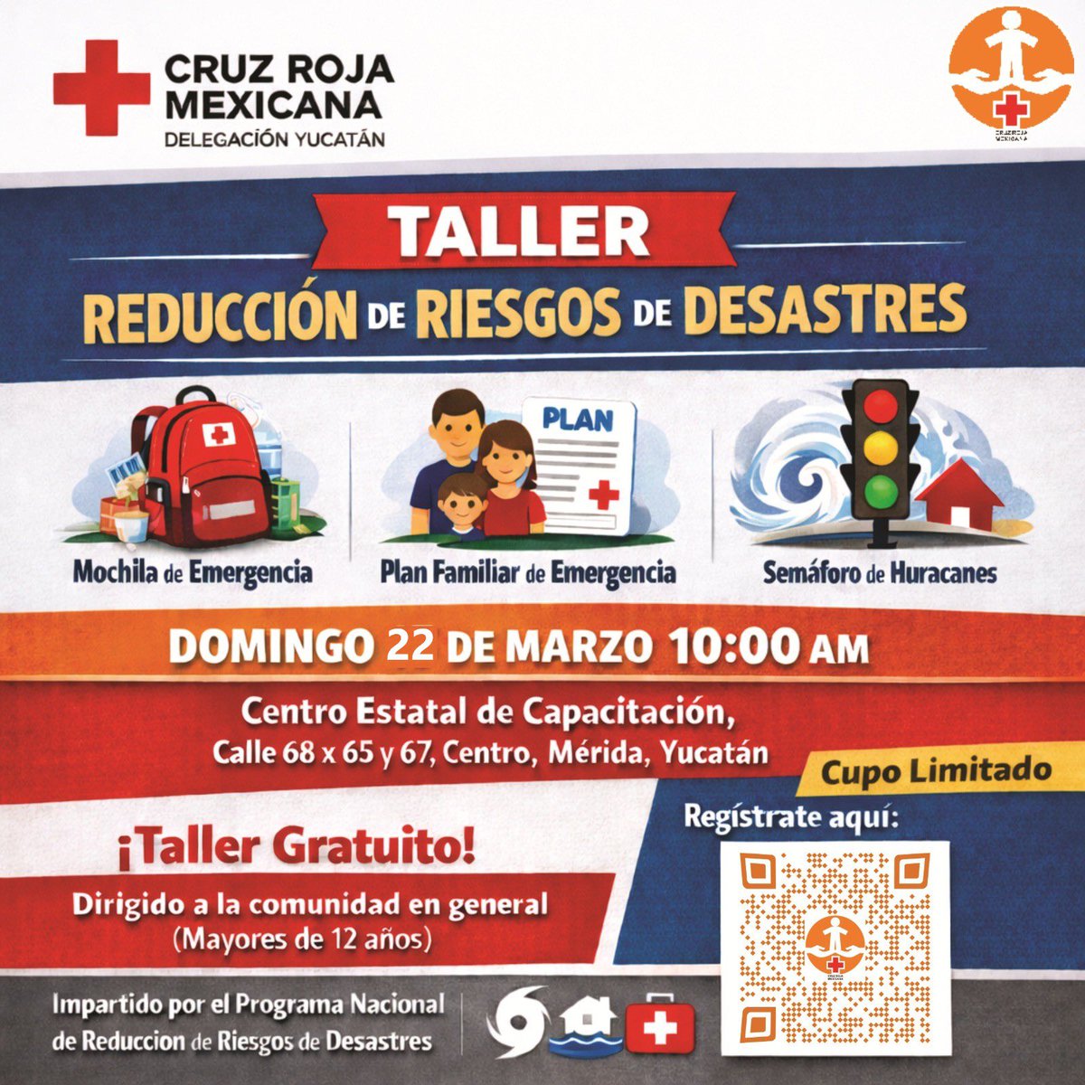 Cruz Roja Yucatán tweet media