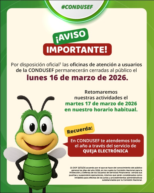 CONDUSEF tweet media