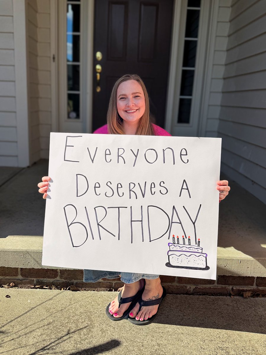 Everyone deserves a birthday. 🎂 

Today is my birthday, and I’m thinking about the babies waiting to be born. Because of difficult circumstances, many mothers fear they cannot provide the life their children deserve. In these moments, abortion often feels like the only path
