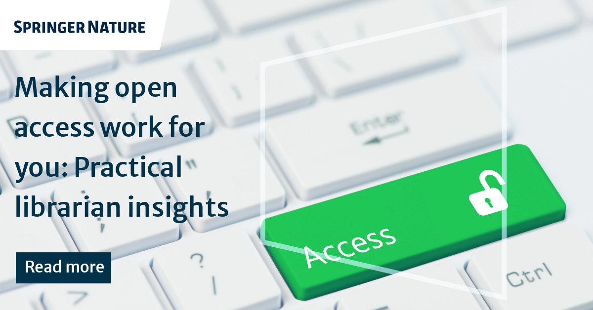 The Link, Springer Nature tweet media