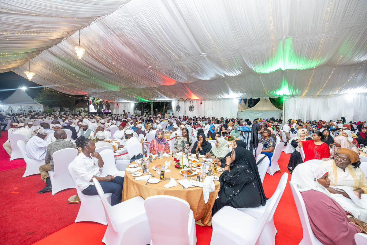 WilliamsRuto's tweet photo. At State House Mombasa, we had the honour of joining our Muslim brethren to celebrate Iftar, a cherished moment of reflection, gratitude, and unity during the holy month of Ramadan.
Our nation draws great strength from its diversity of faiths and cultures. It is through such shared moments that we reaffirm our commitment to mutual respect, peaceful co-existence, and the common good.
I commend the Muslim community for their continued contribution to the social, economic, and cultural progress of our country.
Your dedication to faith, family, and community remains an important pillar in the building of a more cohesive and prosperous Kenya.