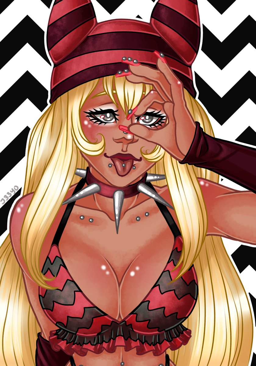 CursedAppleTree's tweet photo. Time for another commision, this time is a charcter named Rambuki 🤡 Go check the artists if you're interested in their style

Artist: @J33yoVT
Original design: @thesillyjilly. https://t.co/HPFk0a5DAM