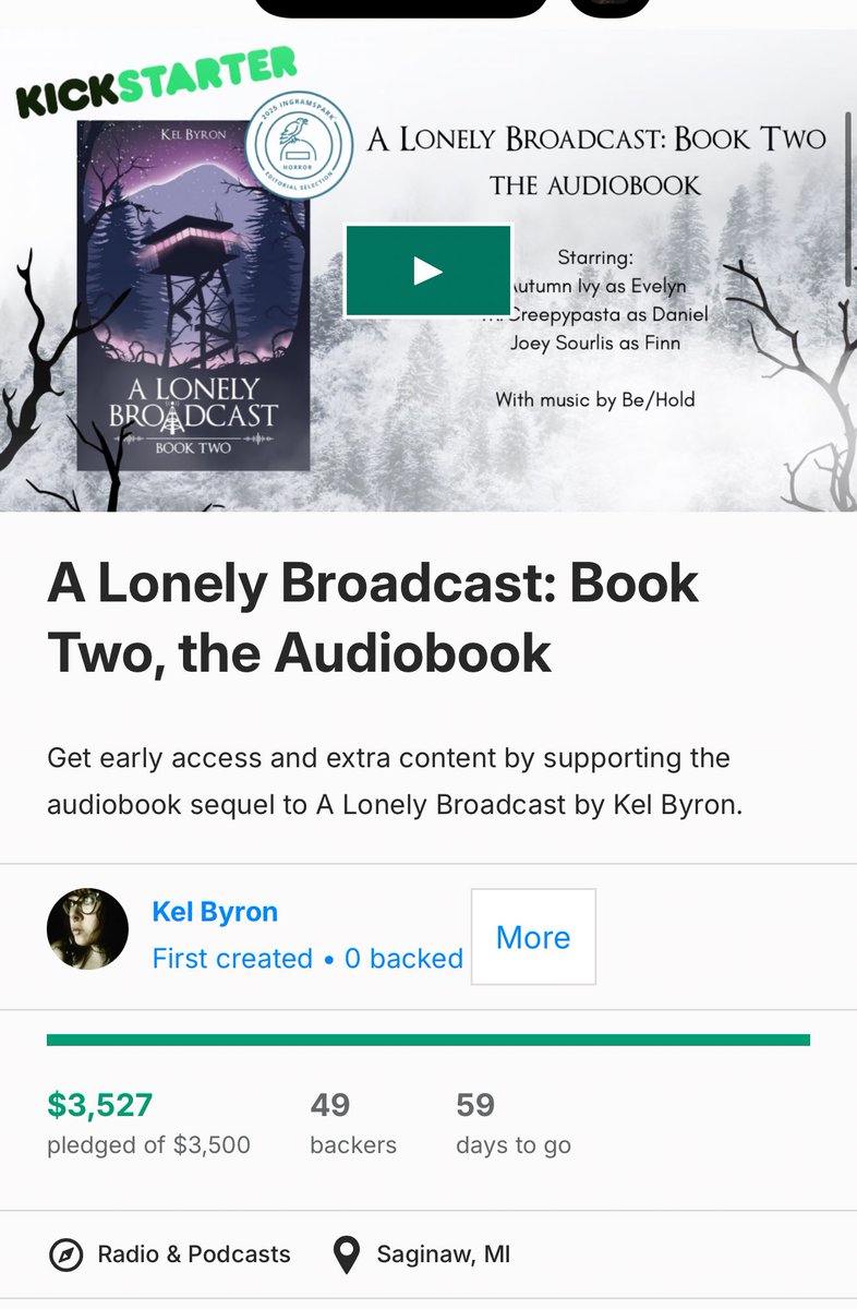 WE HAVE OFFICIALLY HIT GOAL!!!

Please keep sharing and enjoying the rewards. We’re going to discuss extras and stretch goal options as well so if people keep donating we can look at Book 3 preproduction and maybe even include some other cool stuff too.

I cannot thank each and