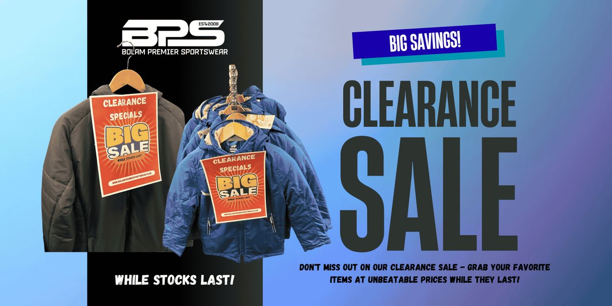 Bolam Premier Sportswear tweet media