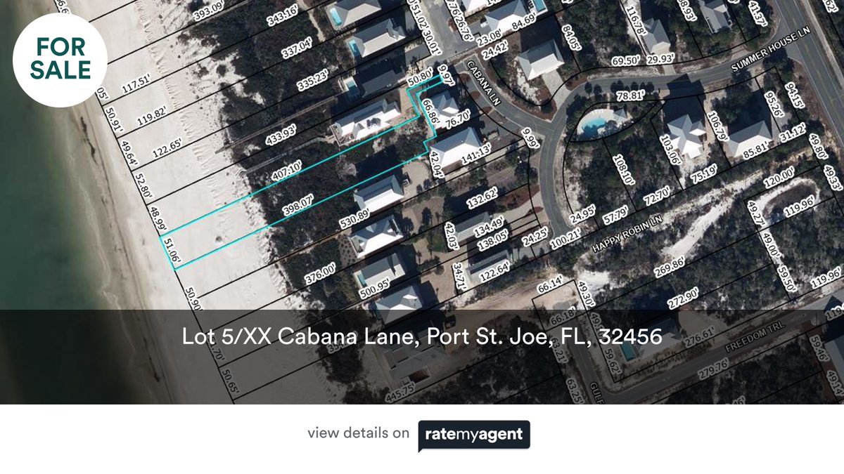 Quest_Realty's tweet photo. 📍 Lot 5/XX Cabana Lane, Port St. Joe, FL, 32456

My latest listing on #RateMyAgent.
FL BK3019208
https://t.co/RFpNgAggjk

...
#ratemyagent #realestate #Quest_Real_Estate_Services_Of https://t.co/5ELEVx2ipA