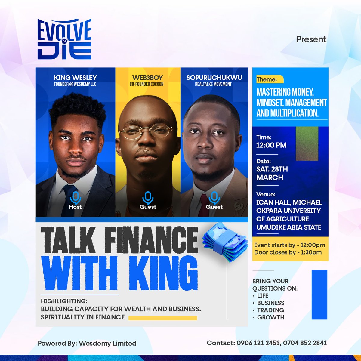 King Wesley tweet media