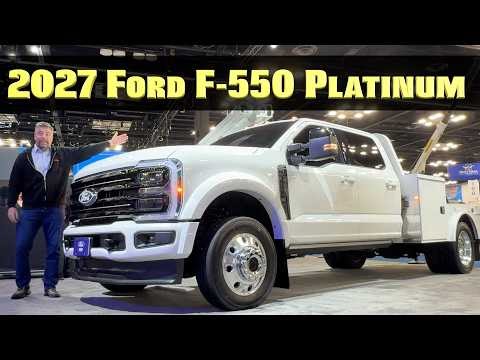 Breaking News: HANDS-ON With the New 2027 Ford F-550 Platinum Chassis Cab! dlvr.it/TRTL6C