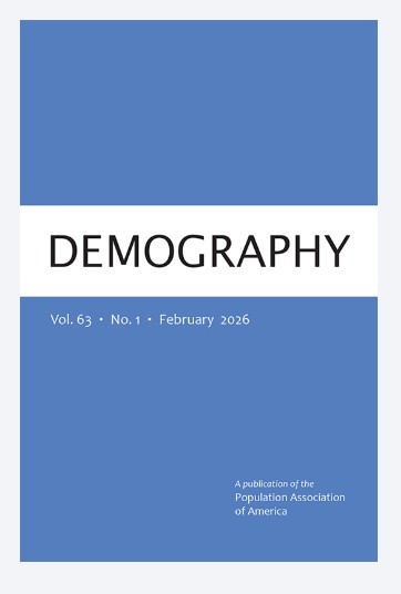 Demography Journal tweet media