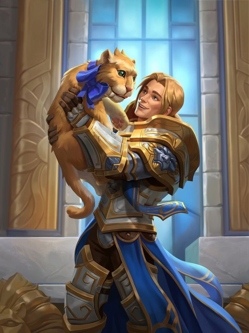 I hope Anduin doesn't stay a wanderer and he gets to find a home with a emotional support cat
